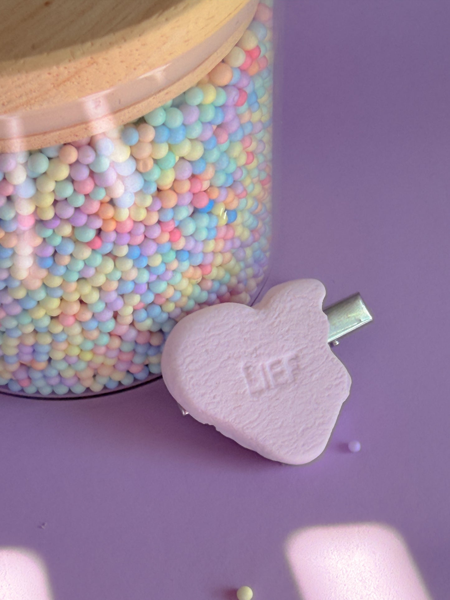 Speldje zilver Hart Lief (& Ondeugend)