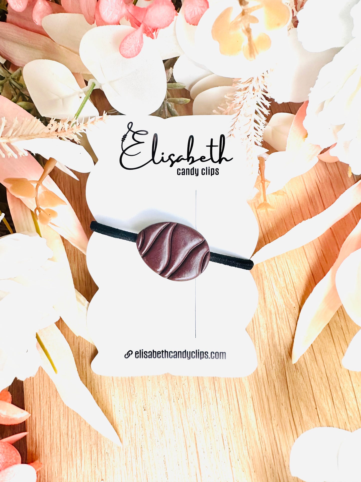 Elastiek paaschocolaatje