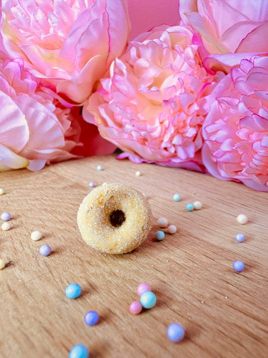 Button gesuikerde donut