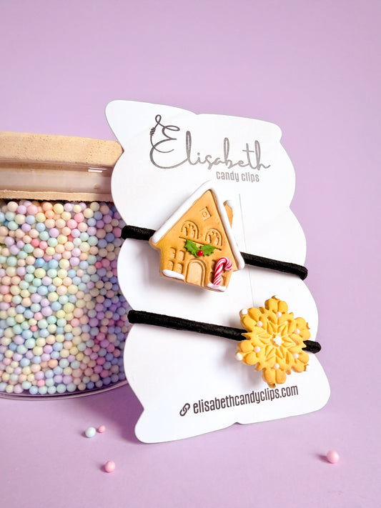 Elastiek Christmas Cookie SET