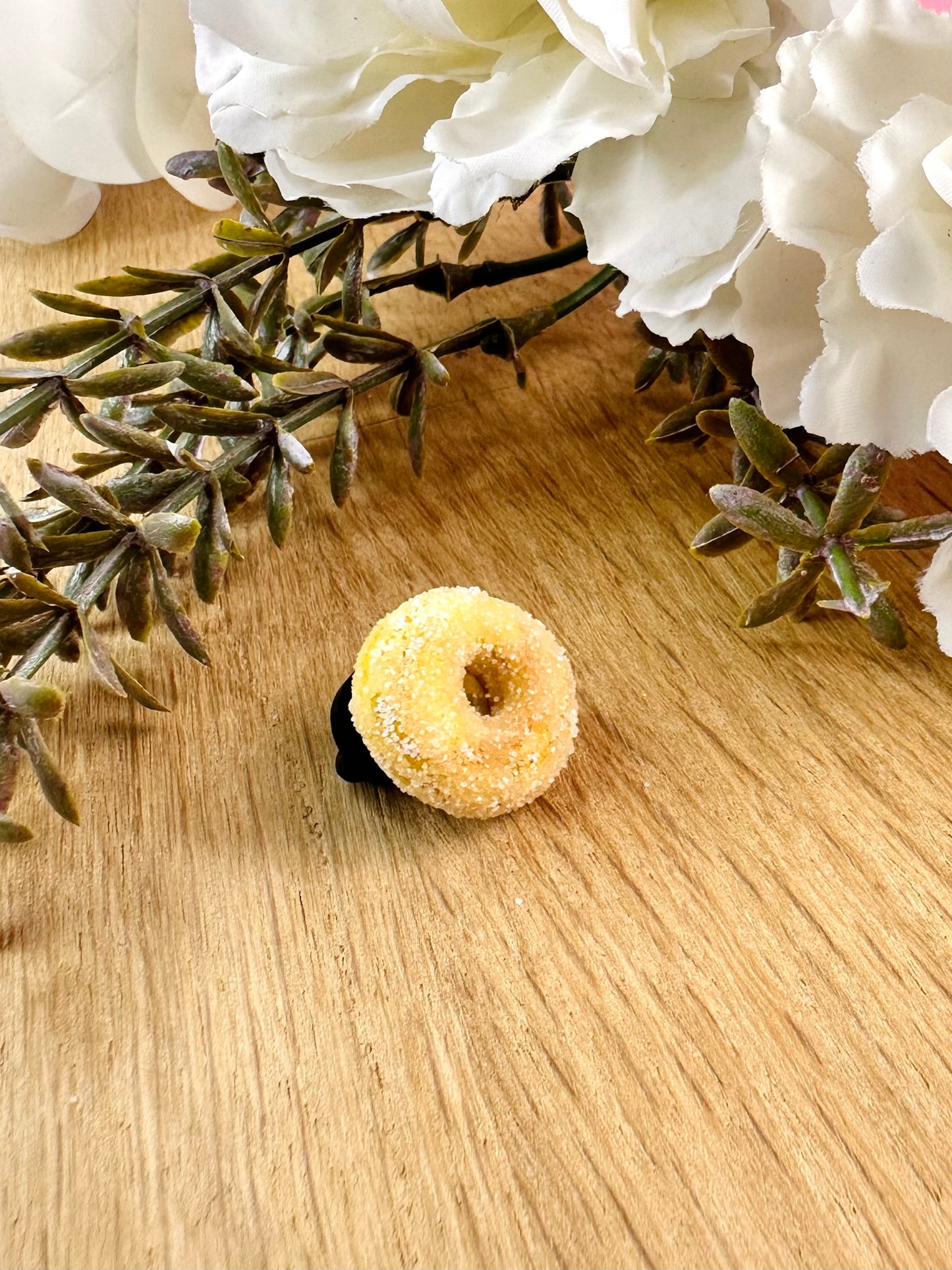 Button gesuikerde donut