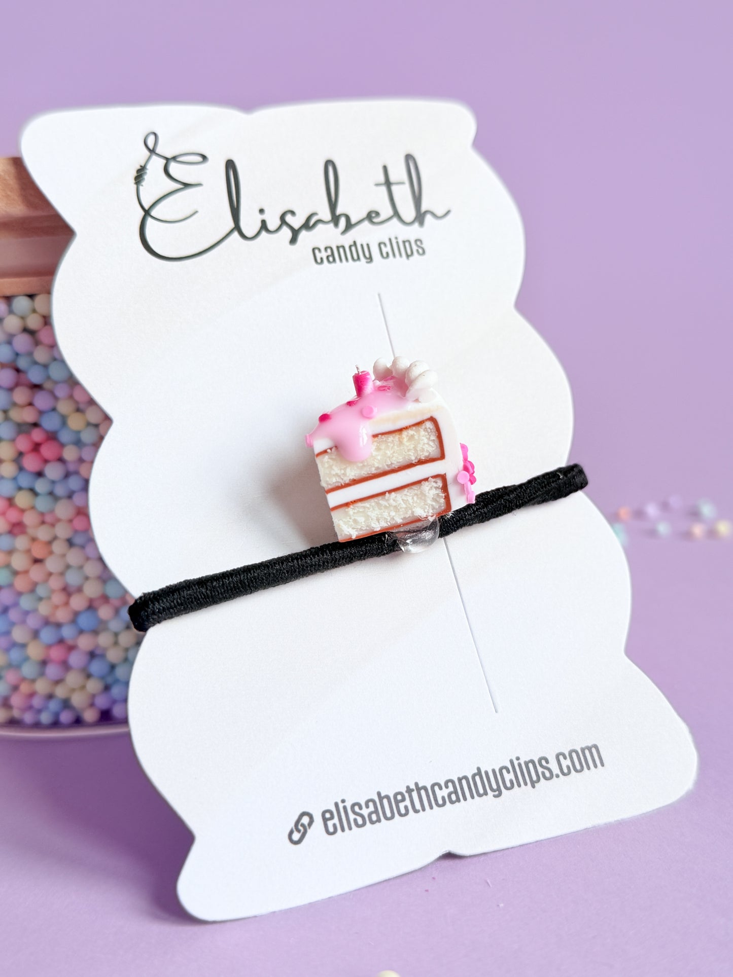 Elastiek Birthday cake