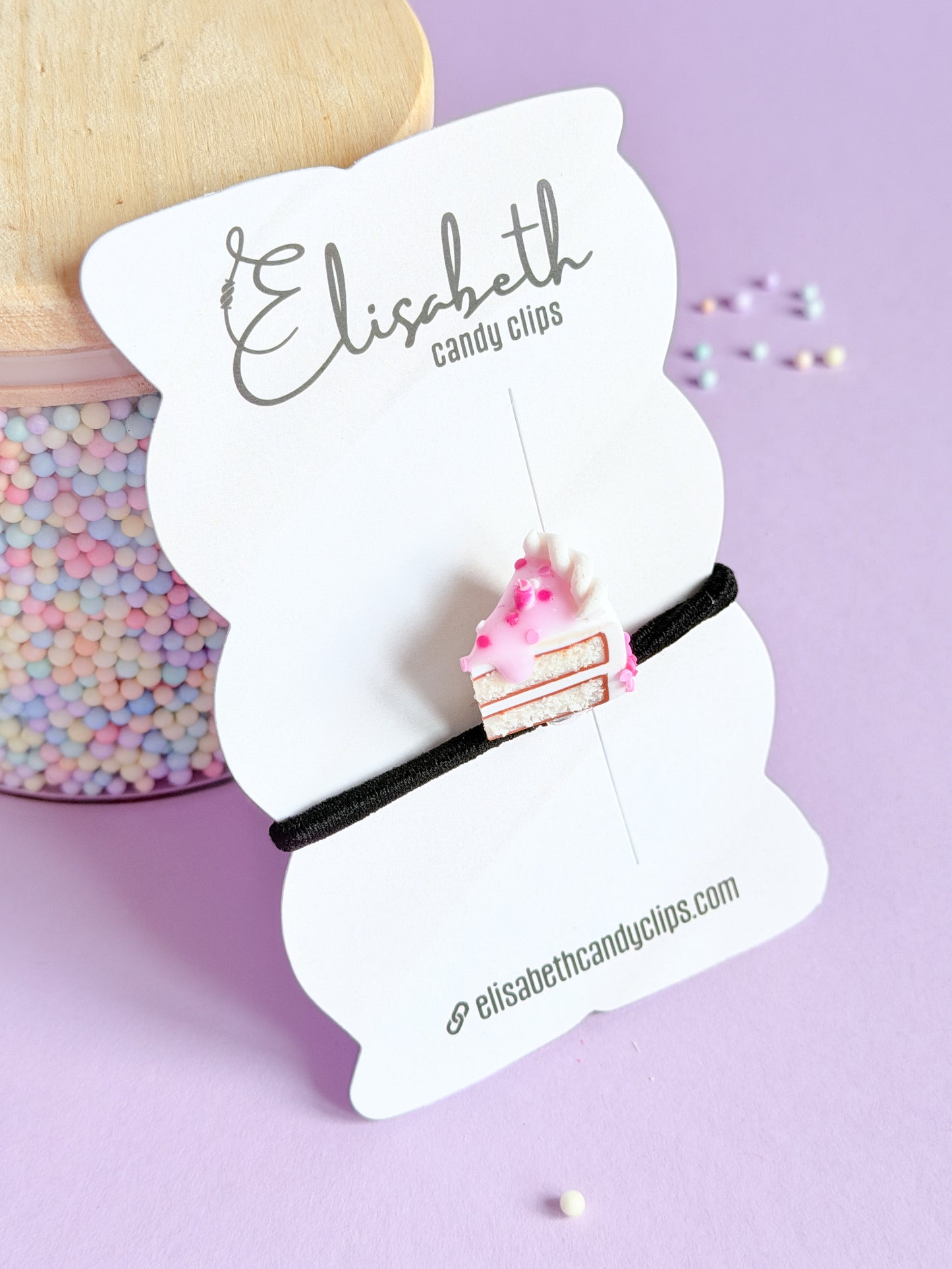 Elastiek Birthday cake